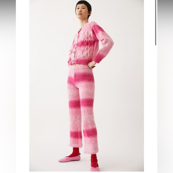 TACH Pants - NWT Tach $214 Anto Knit Pants (pink) • msrp $214 •size XS